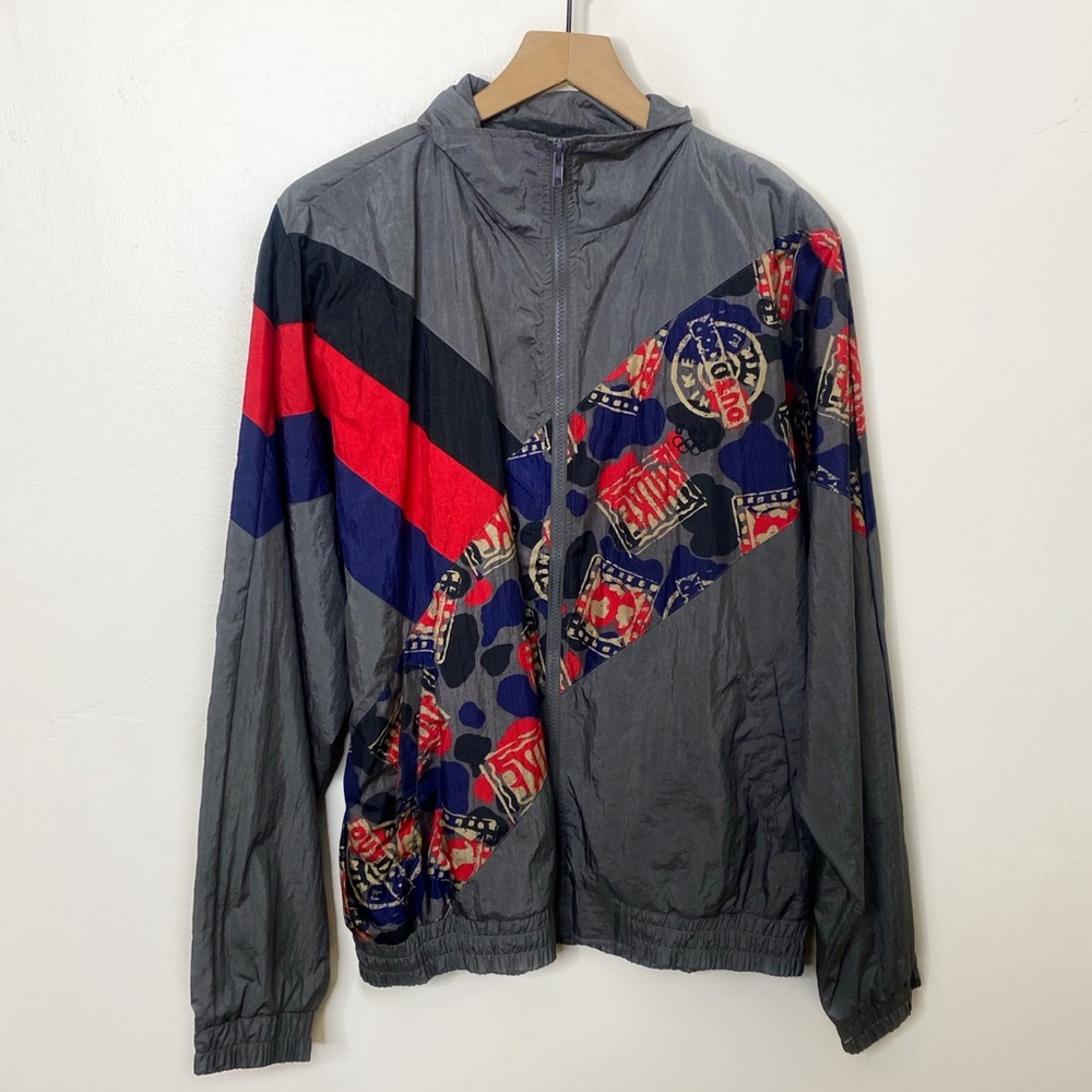 Vintage 1980s JCPenney Olympics Windbreaker Jacket